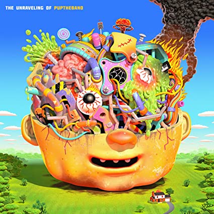 THE UNRAVELING OF PUPTHEBAND (Neon Orange, Yellow & Blue Smush Vinyl)