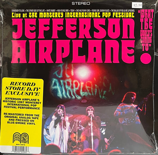 Jefferson Airplane Live at The Monterey International Pop Festival Vinyl