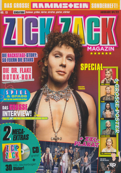 Zick Zack (CD Single, Poster, With Magazine)