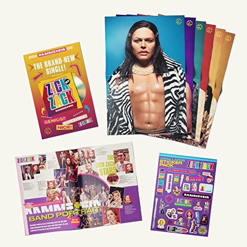 Zick Zack [CD Single w/ Magazine]