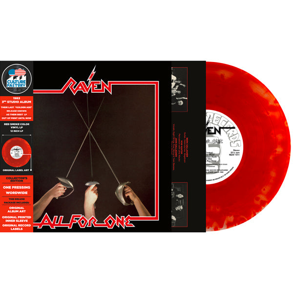 All For One (Colored Vinyl, Red & Black Smoke)