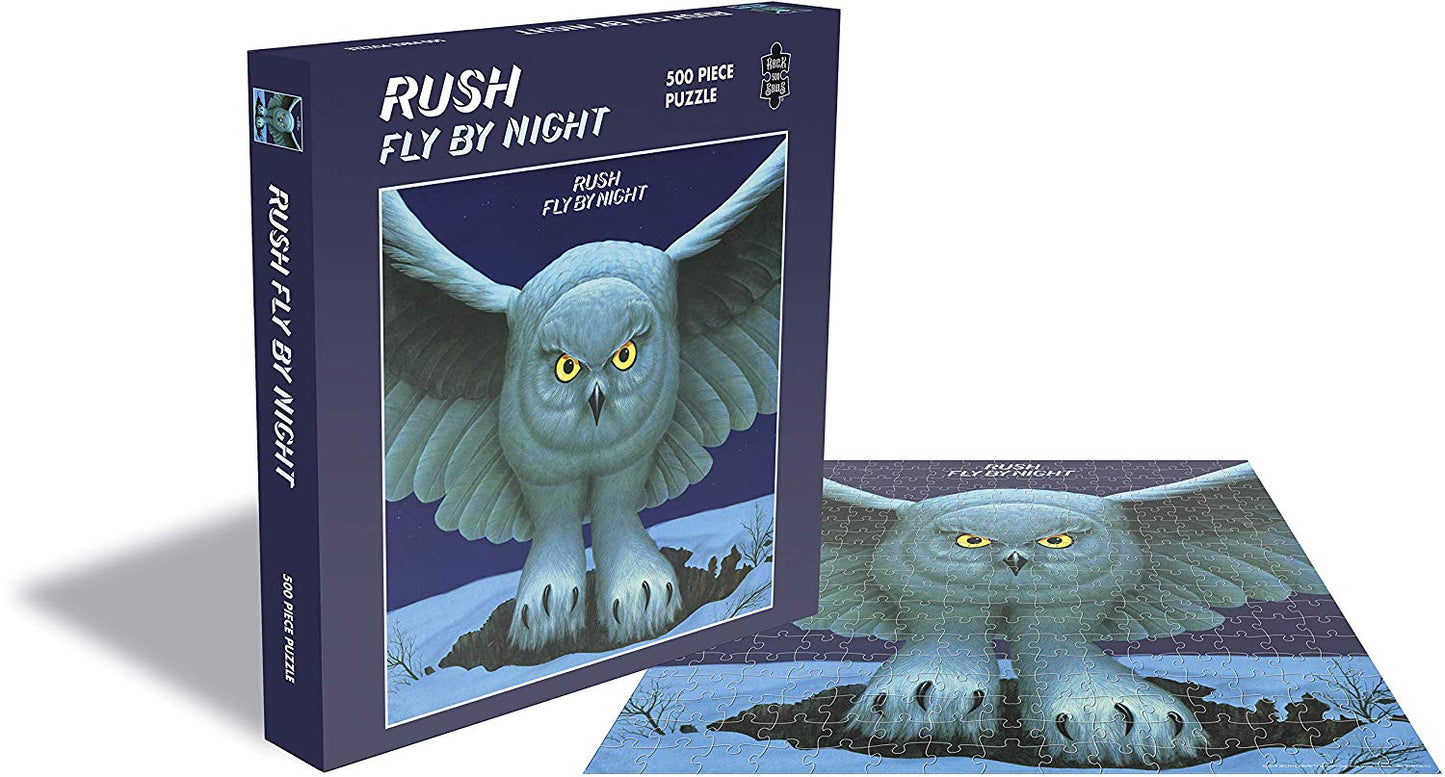 Rush - Fly By Night 500 Piece Jigsaw Puzzle