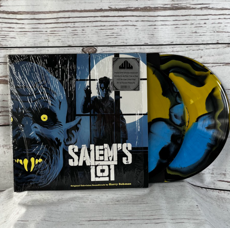 Salem's Lot | Original Soundtrack | 2 LP | Blue Yellow Black Swirl Pressing | VG+