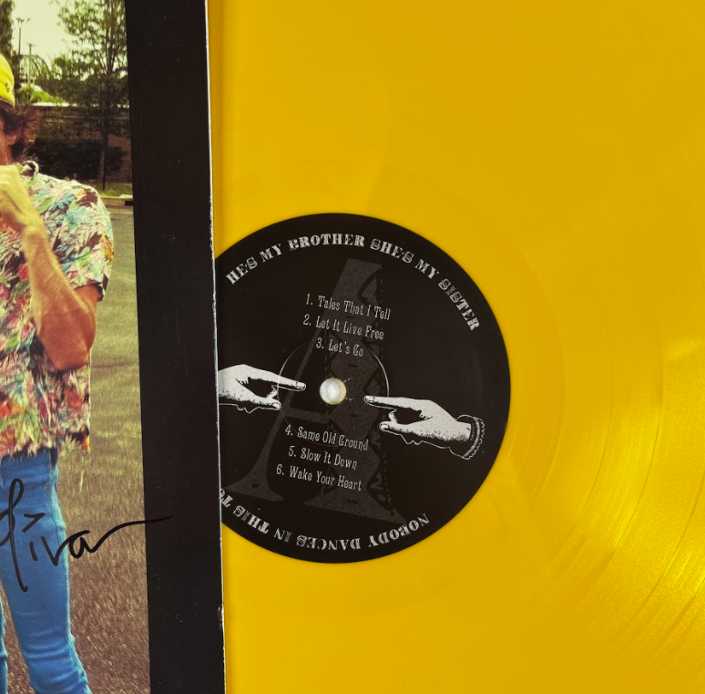 Nobody Dances In This Town | Yellow Pressing | Autographed | VG+