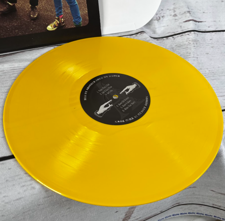 Nobody Dances In This Town | Yellow Pressing | Autographed | VG+