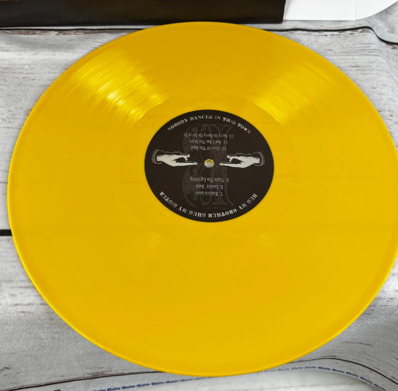 Nobody Dances In This Town | Yellow Pressing | Autographed | VG+