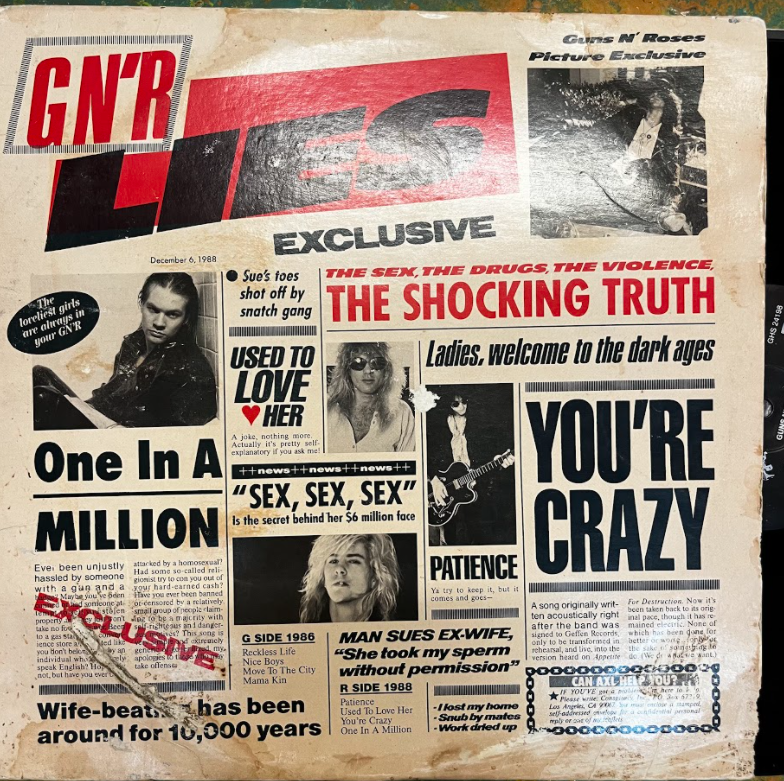 GN'R Lies Exclusive | US First Pressing | Uncensored