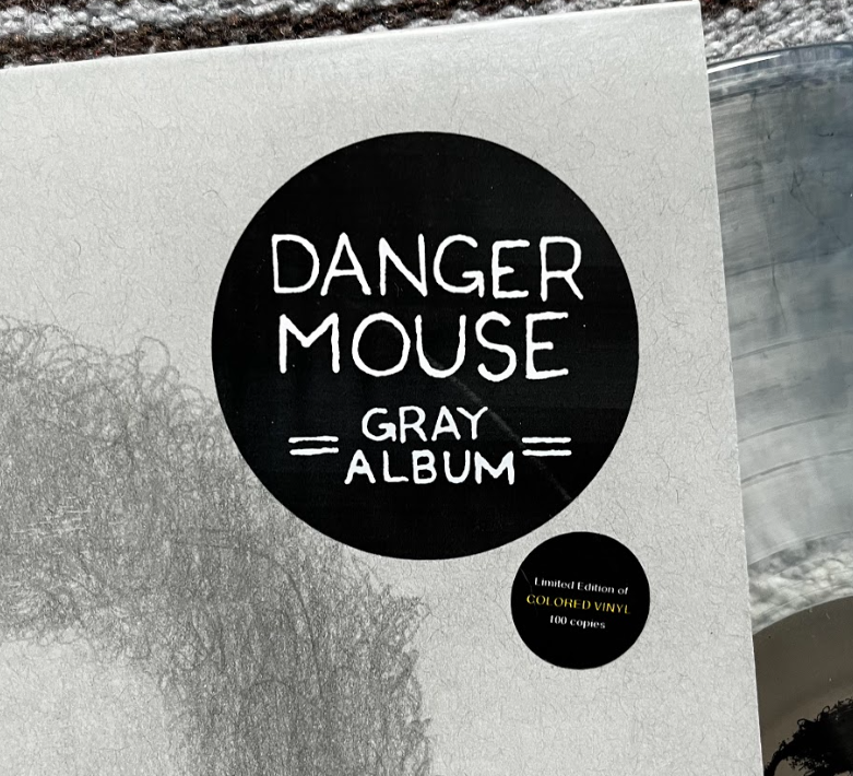 Danger Mouse | Gray Album | Blue Gray Marble Pressing | Used | VG+ | Import