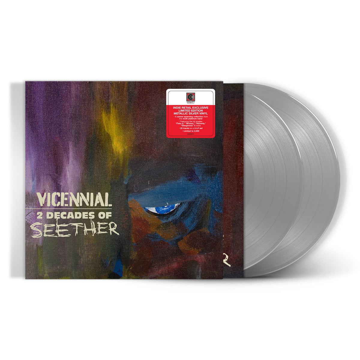 Vicennial - 2 Decades Of Seether [Metallic Silver 2 LP]