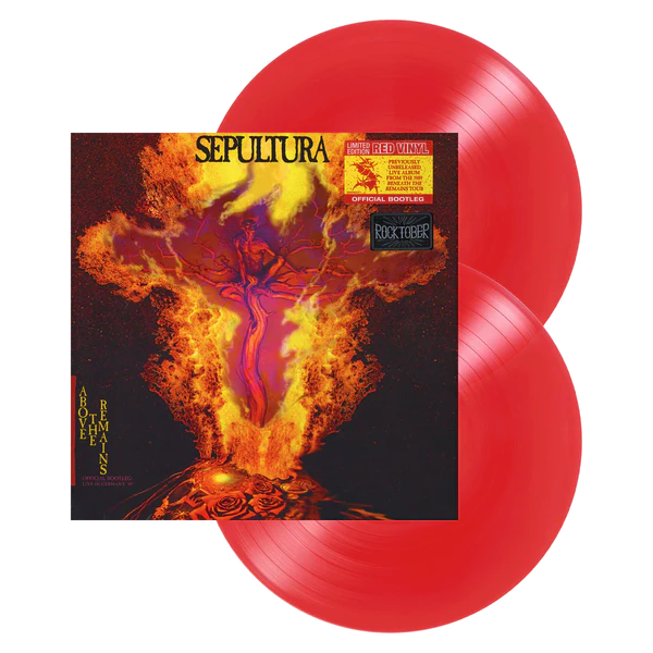 Above The Remains - Live '89 (Limited Edition, Red Vinyl, Rocktober 2018 Exclusive)