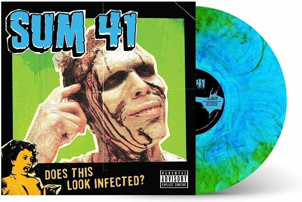 Does This Look Infected (Limited Edition, Blue Swirl Vinyl 180 Gram Vinyl) [Import]
