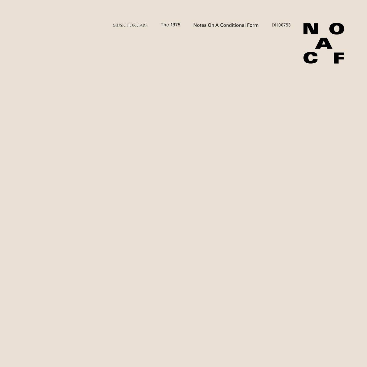 Notes On A Conditional Form (Limited White Vinyl; 2LP)