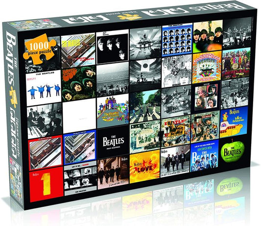 The Beatles Album Covers 1000 Piece Puzzle