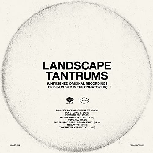 Landscape Tantrums - Unfinished Original Recordings Of De-Loused In The Comatorium (Glow In The Dark Vinyl)