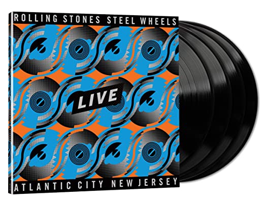 Steel Wheels Live: Atlantic City New Jersey (Black 180 Gram Vinyl) [Import] (4 Lp's)