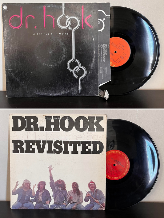 Dr. Hook And The Medicine Show Revisited & A Little Bit More Lot of 2 Vinyls