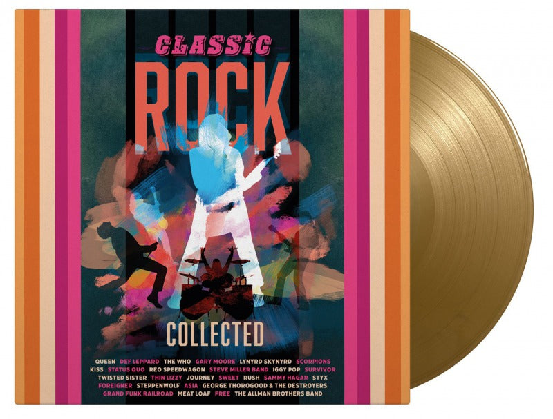 Classic Rock Collected (Colored Vinyl, Gold, 180 Gram Vinyl, Limited Edition) (2 Lp's)