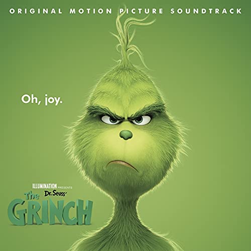 DR. SEUSS’ THE GRINCH-Original Motion Picture Soundtrack (Clear with Red & White "Santa Suit" Swirl Vinyl)