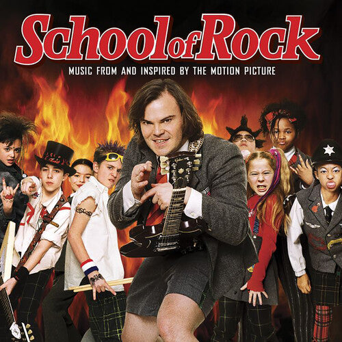 School of Rock (Orange Vinyl) (2LP )[ROCKTOBER EXCLUSIVE]