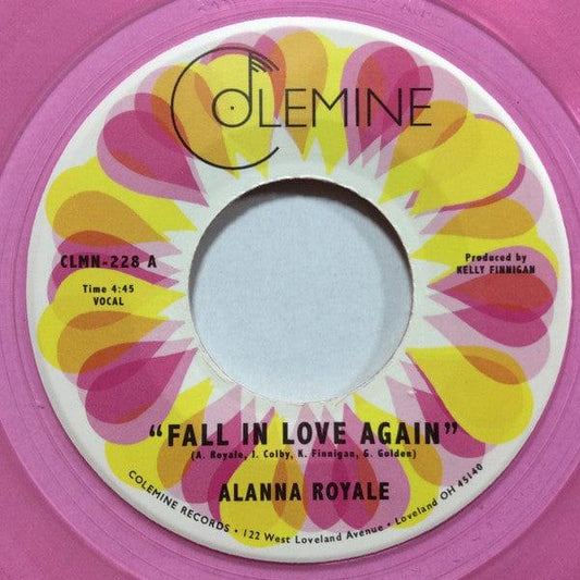 Fall In Love Again - Transparent Pink (Clear Vinyl, Pink) (7" Single)