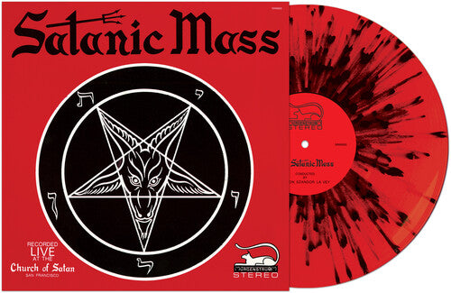 Satanic Mass - RED/ BLACK SPLATTER