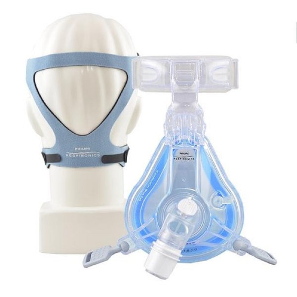 ComfortGel Blue Full Face CPAP Mask & Headgear Large 1081802