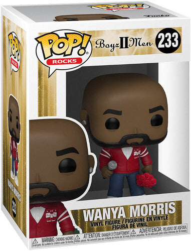 FUNKO POP! ROCKS: Boyz II Men- Wanya Morris (Vinyl Figure)