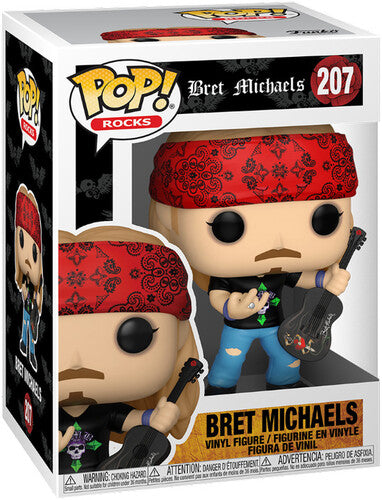 FUNKO POP! ROCKS: Bret Michaels (Styles May Vary)
