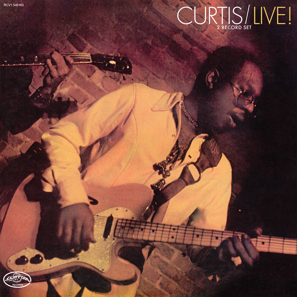 Curtis / Live! (syeor) (Burgundy/Fruit Punch Vinyl)
