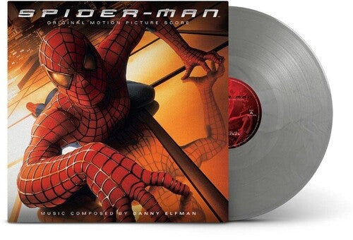 Spider-Man (Original Score) (Colored Vinyl, Silver, 180 Gram Vinyl, Gatefold LP Jacket, Poster)
