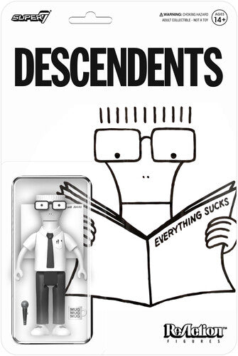 Super7 - Descendents Reaction Figure Wave 4 - Milo (Everything Sucks) (Collectible, Figure, Action Figure)