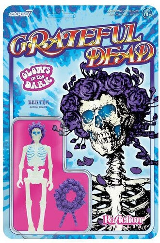 Super7 - Grateful Dead ReAction Figure Wave 1 - Bertha (Glow In The Dark) (Collectible, Figure, Action Figure)