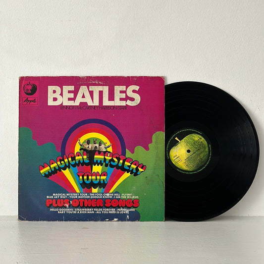 Beatles - Magical Mystery Tour Germany 1977 Compilation Reissue 1C 072-04 449 Apple Records Good/VG