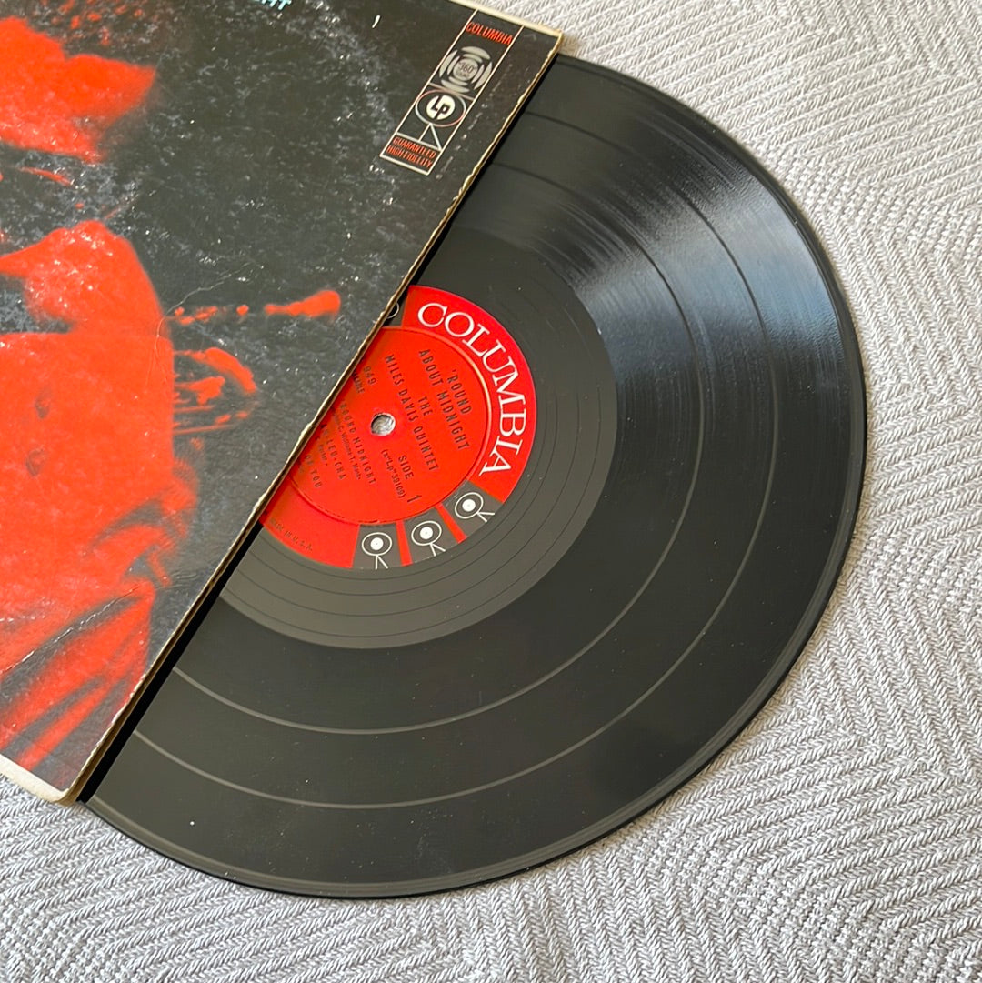 'Round About Midnight - Miles Davis Columbia CL 949 1957 Mono Terre Haute Pressing VG Vinyl