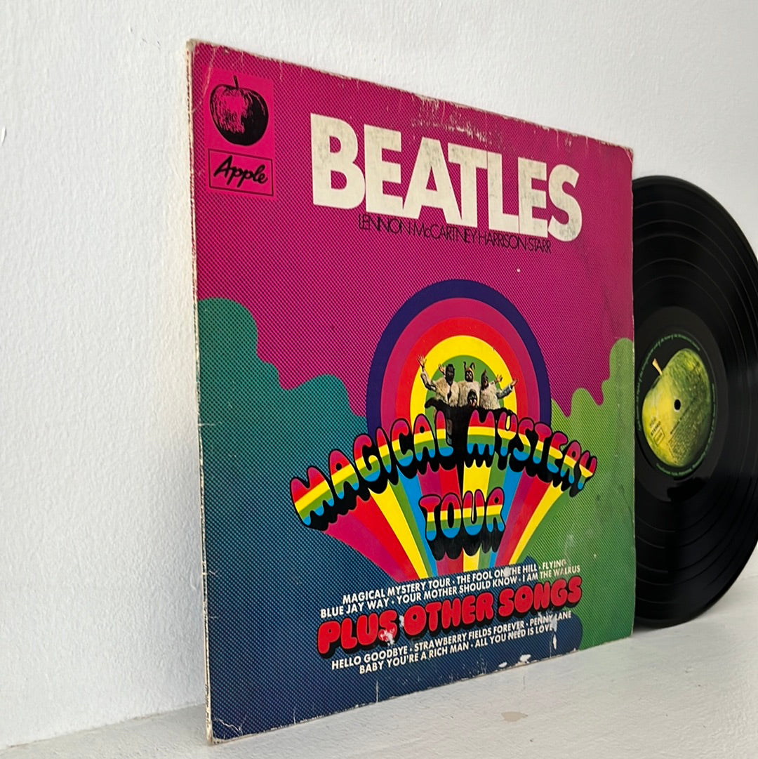 Beatles - Magical Mystery Tour Germany 1977 Compilation Reissue 1C 072-04 449 Apple Records Good/VG