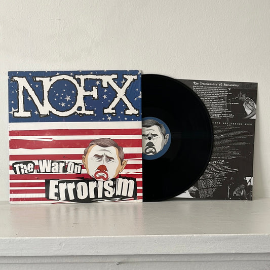 NOFX The Warn on Errorism Opened Never Used Black Pressing NM