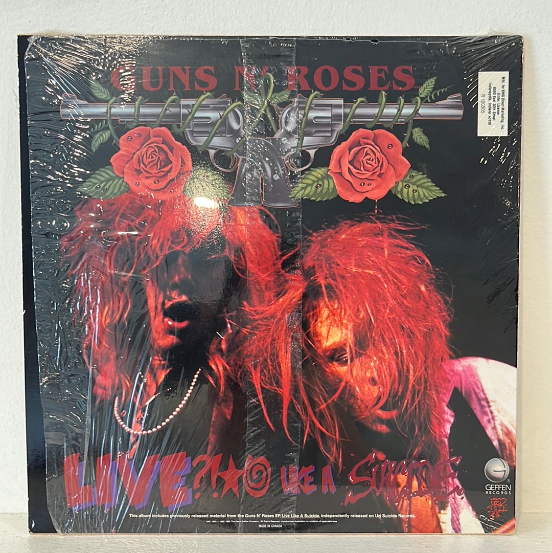 Guns N' Roses – G N' R Lies Picture Exclusive US First Edition Uncensored Text Matte Inner Sleeve EX/NM Vinyl GHS 24198 1988