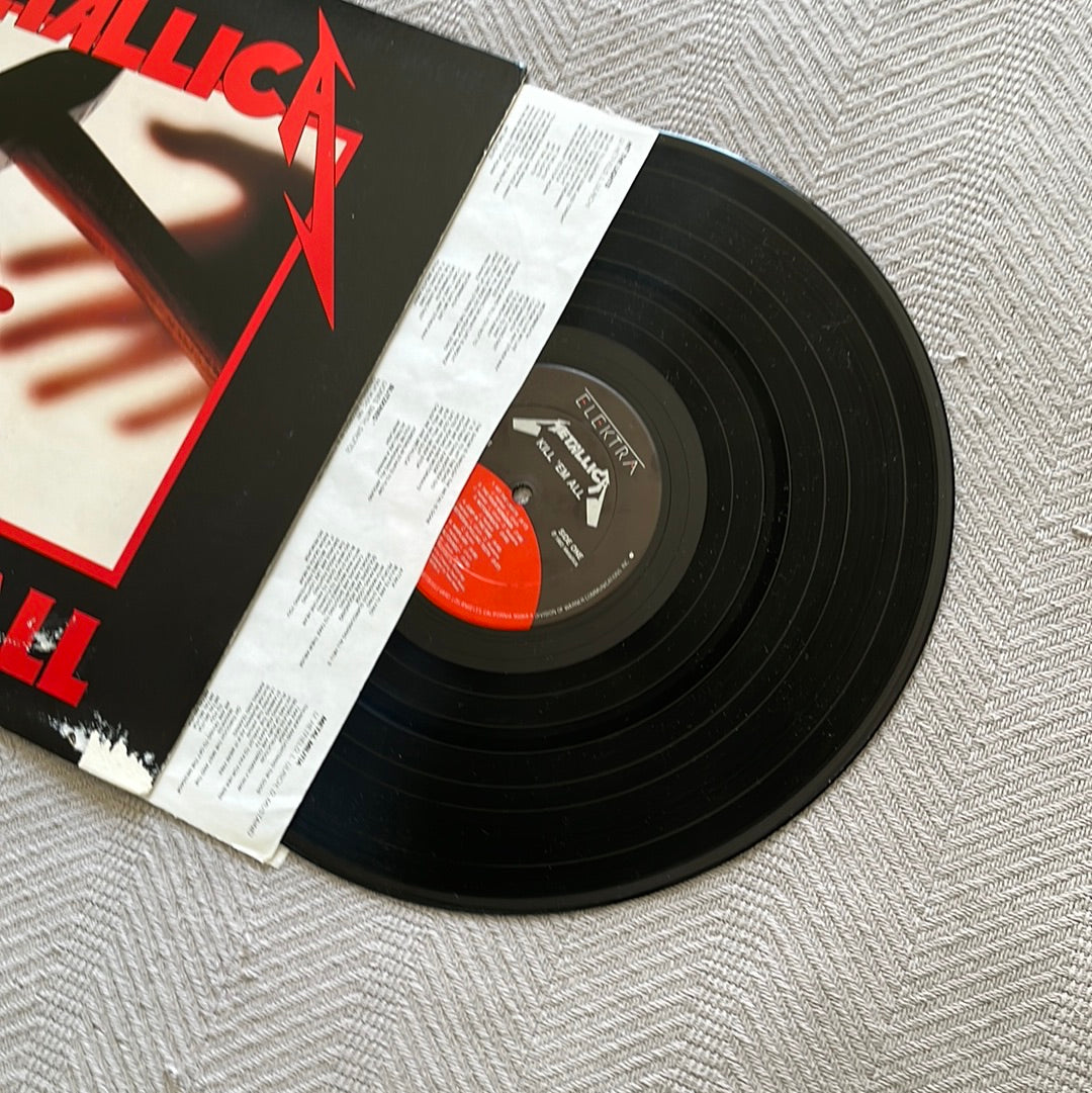 Kill 'Em All - Metallica 60766-1 Club Edition Reissue VG+ Used Vinyl