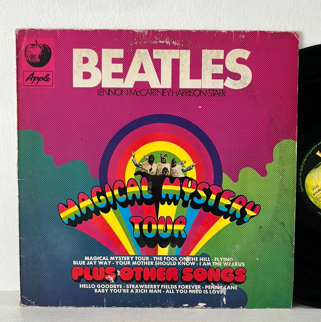 Beatles - Magical Mystery Tour Germany 1977 Compilation Reissue 1C 072-04 449 Apple Records Good/VG