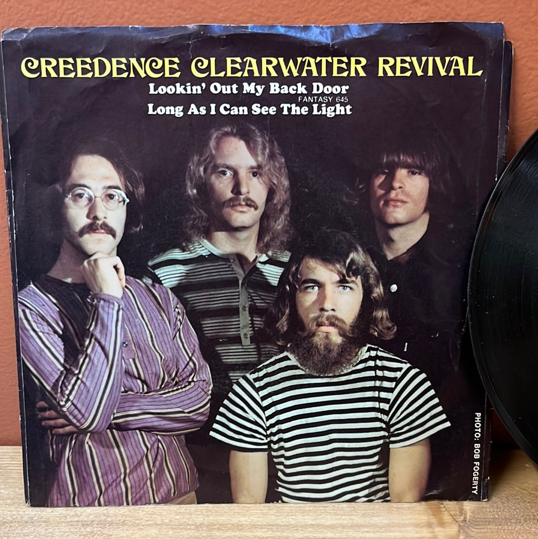 Creedence Clearwater Revival Lookin' Out My Back Door/Long As I Can See The Light Fantasy 645 45 RPM VG+/EX