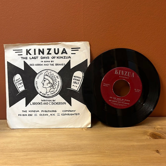 The Last Days of Kinzua/Red Skin Rumble - Red Arrow and the Braves KI 101 45 VG