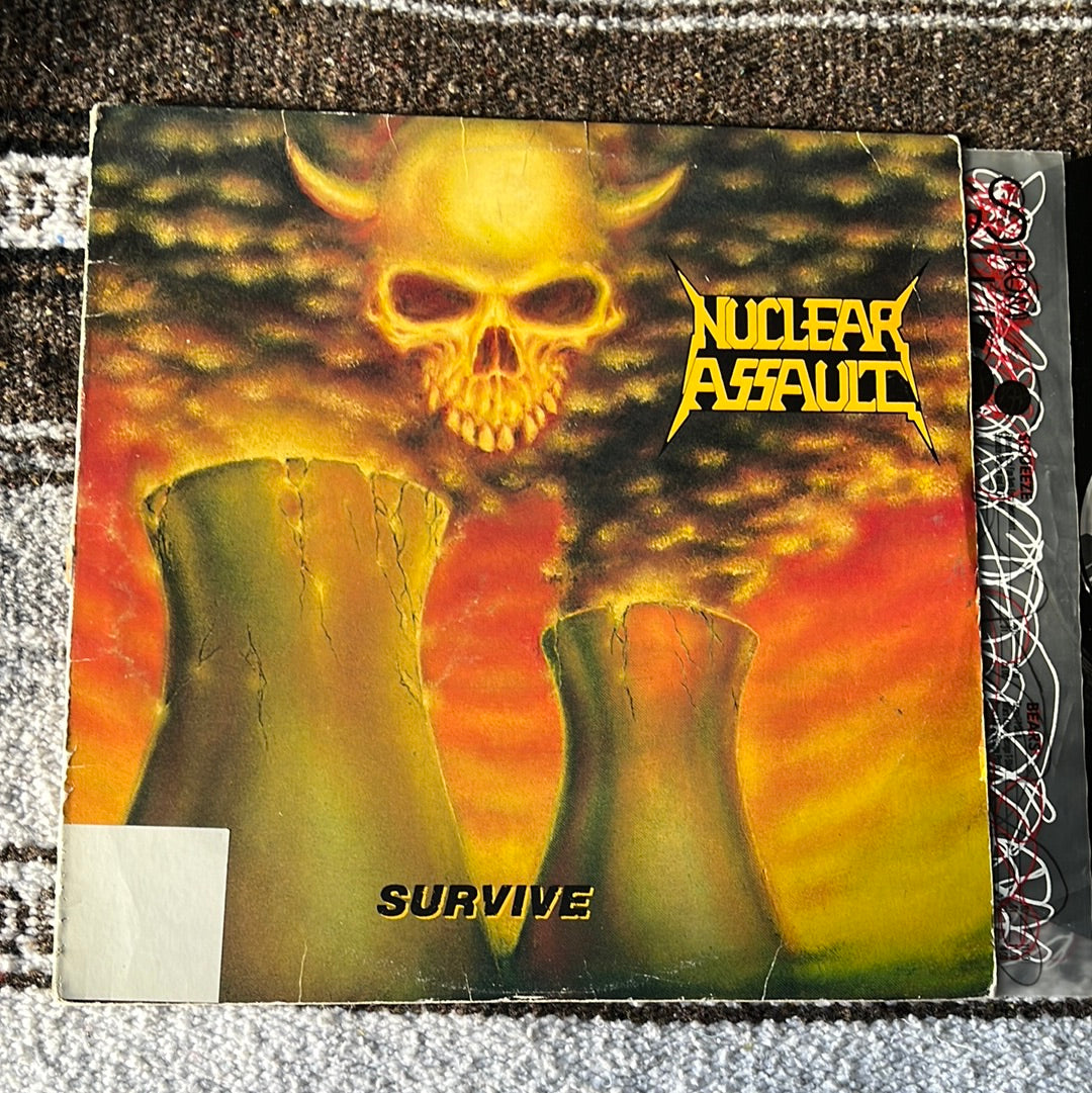 Survive - Nuclear Assault Promo Vinyl Used VG+ IRS-42195