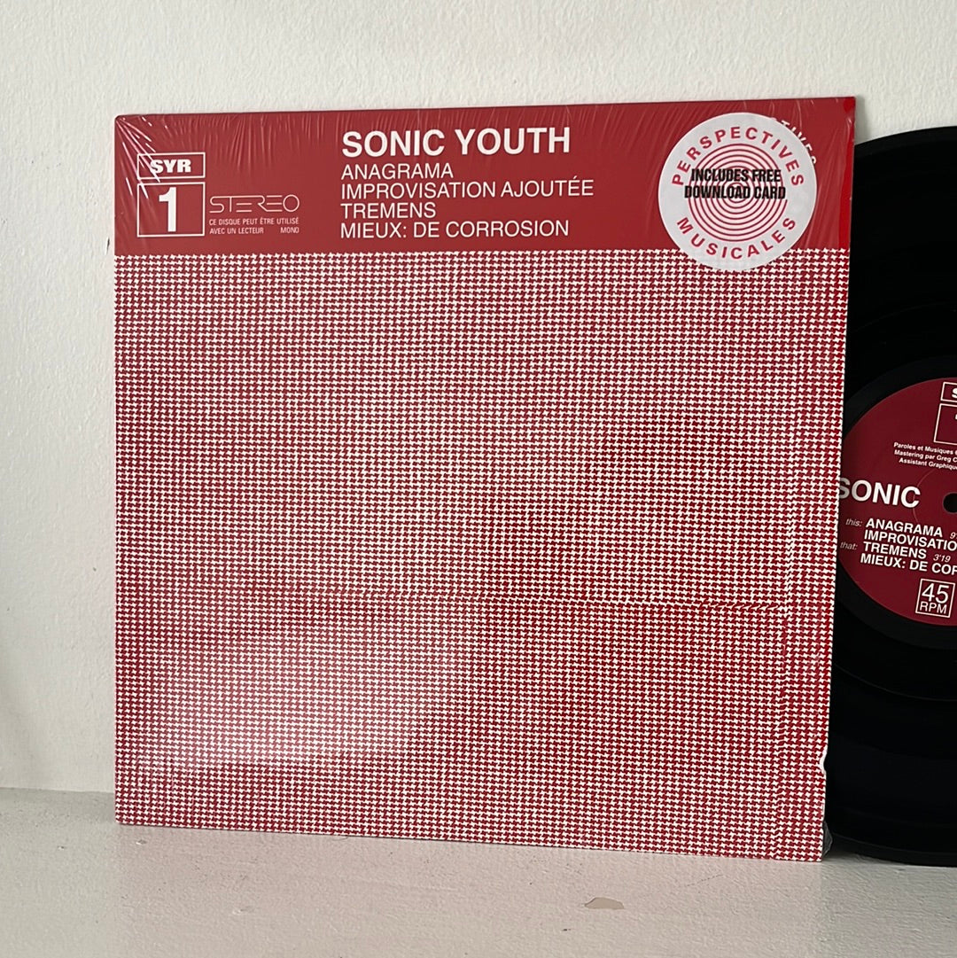 Anagrama - Sonic Youth SYR 1 With Shrink On Used NM Reissue Remastered 2006 45 RPM