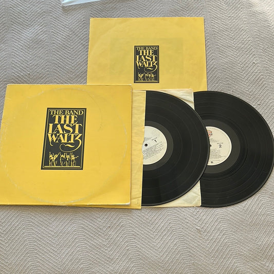 The Band The Last Waltz 3LP Vinyl US Printing 1978 3WS 3146 With Booklet Used VG