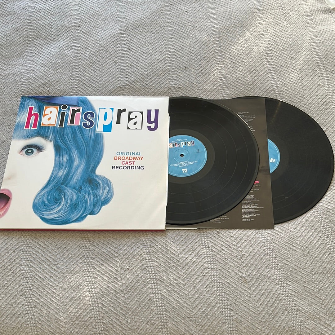 Hairspray Original Broadway Cast Recording Vinyl Used EX