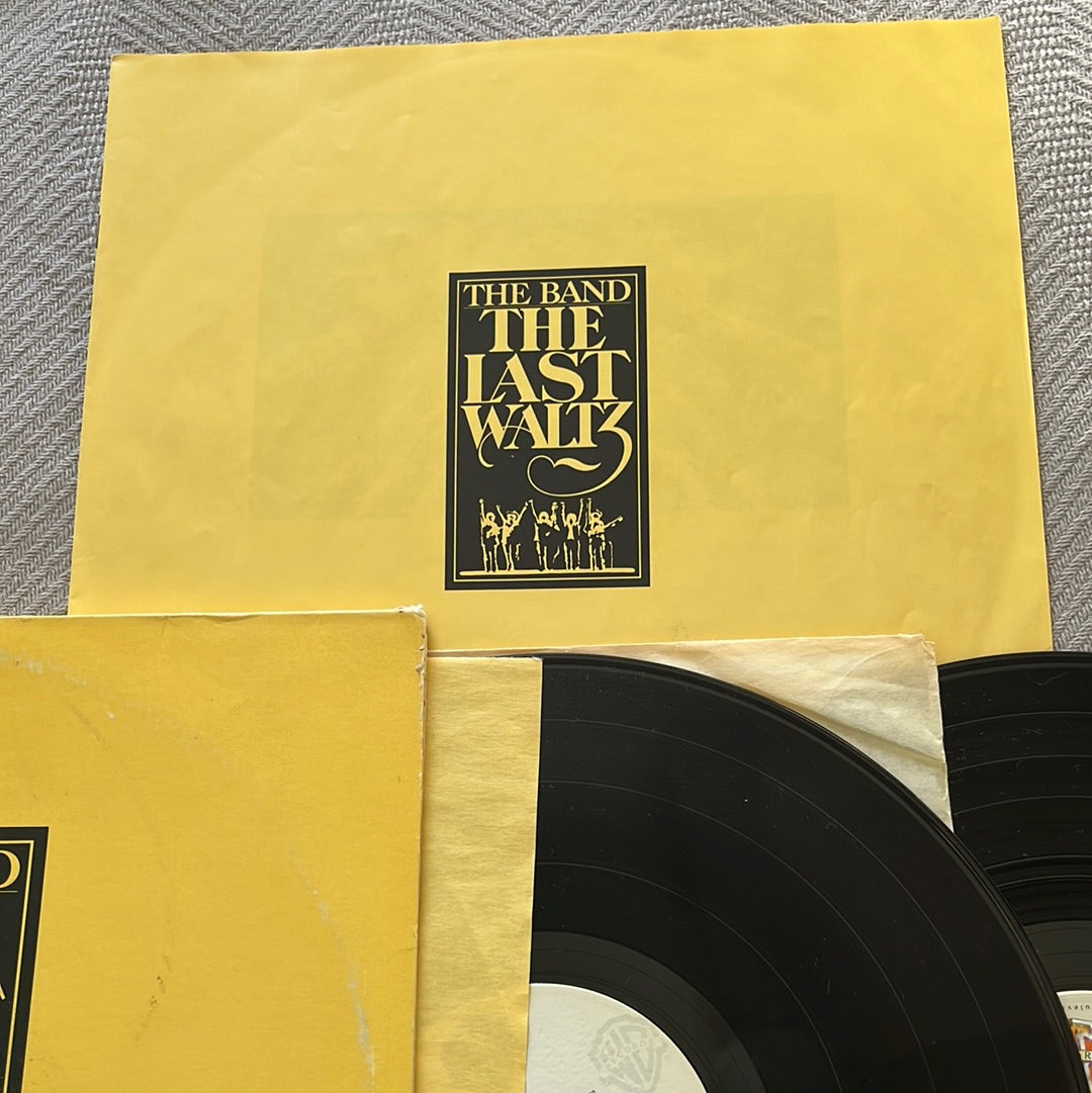 The Band The Last Waltz 3LP Vinyl US Printing 1978 3WS 3146 With Booklet Used VG