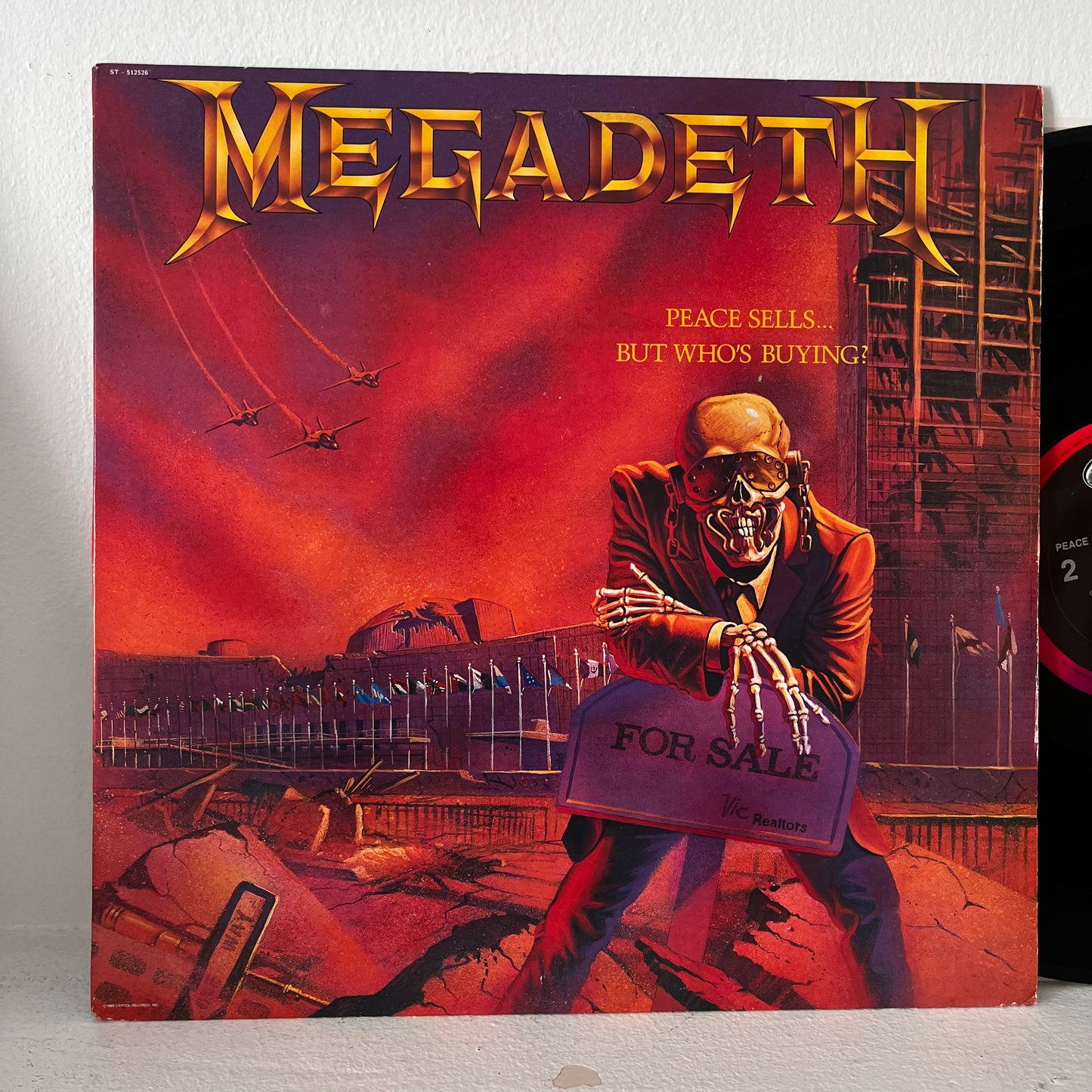 Megadeth Peace Sells...But Who's Buying? ST-512526 Used Vinyl VG+