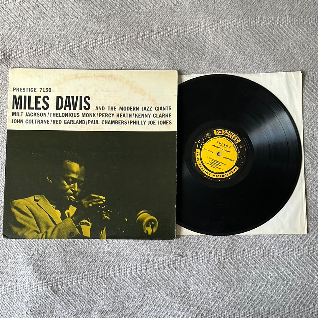 Miles Davis And The Modern Jazz Giants Prestige 7150 Mono 1959 VG/G Vinyl