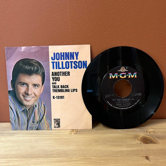 Johnny Tillotson Talk Back Trembling Lips and Another You K-13181 MGM 45 NM