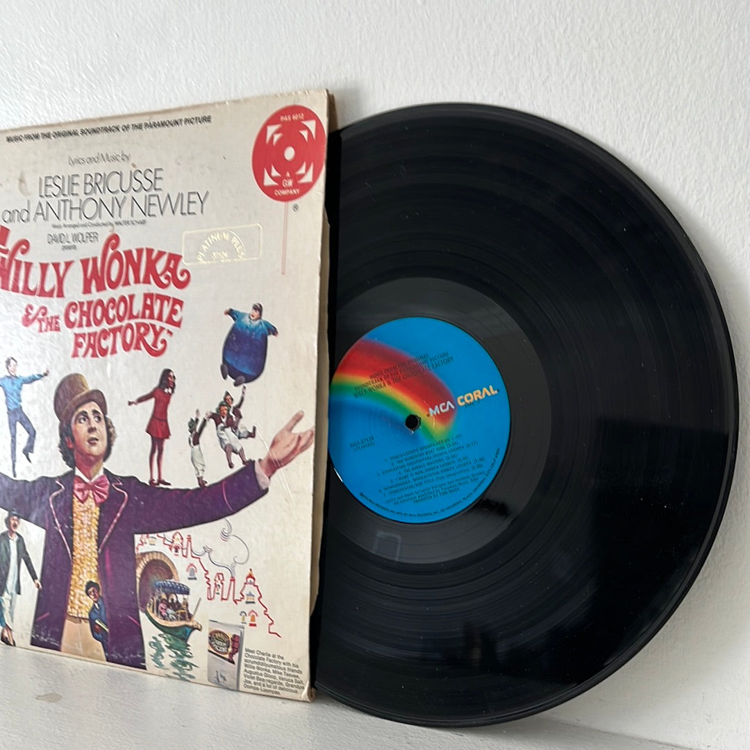 Willy Wonka & The Chocolate Factory GW PAS 6012 With Platinum Plus 37124 Stamp Rainbow Label Good